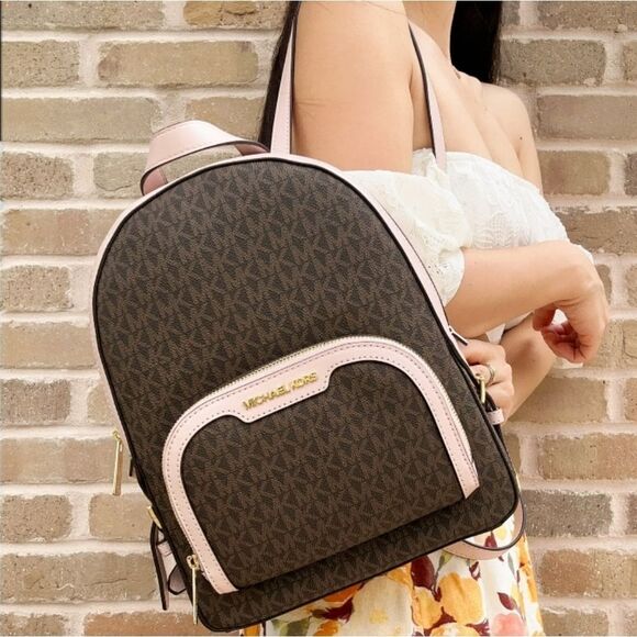 NWT Michael Kors JAYCEE Large Backpack Retail 498.00 - Picture 6 of 12